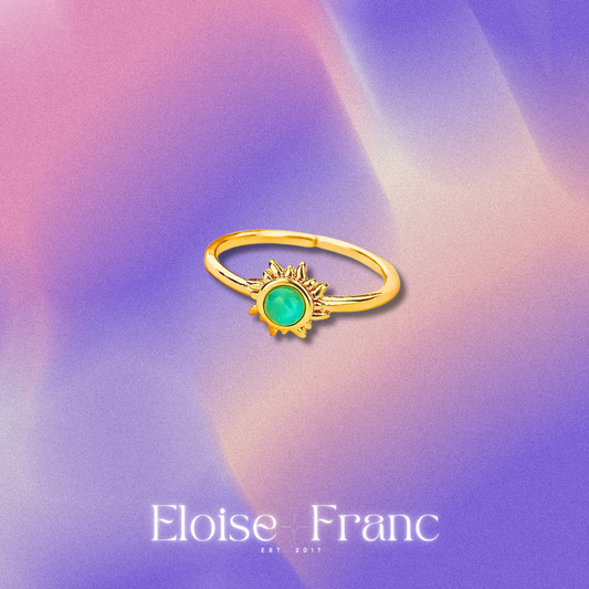 "Sol" : Sun Signet : Ring