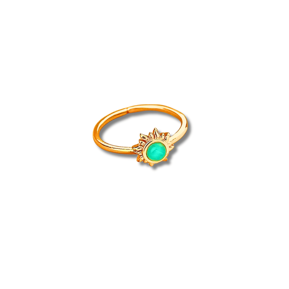 "Sol" : Sun Signet : Ring