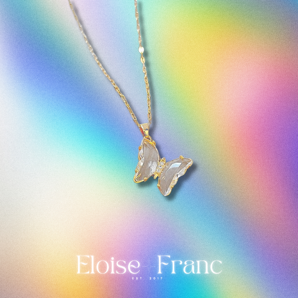 "Papillon" : Butterfly : Necklace